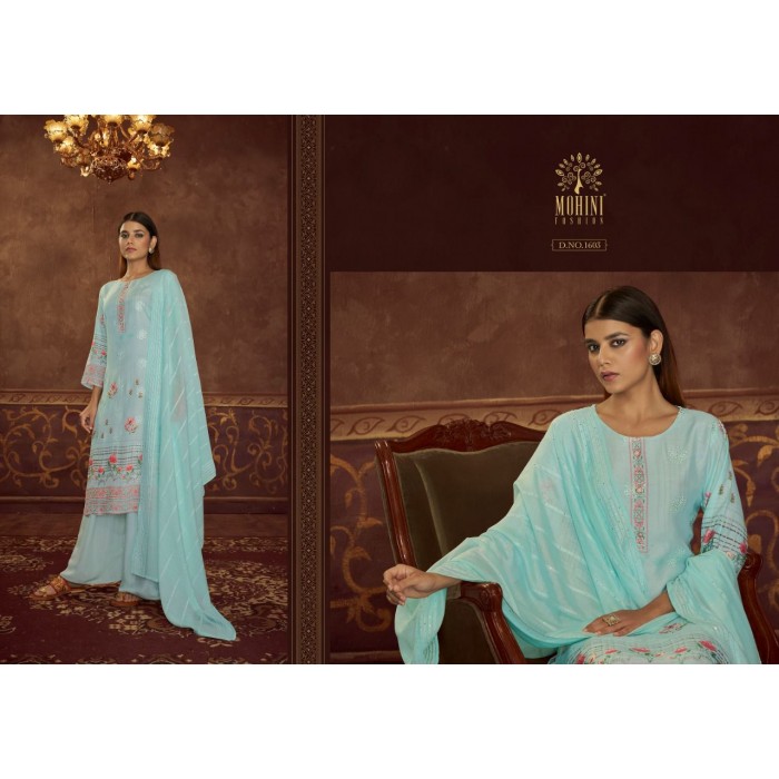Mohini Glamour Vol 116 Pure Muslin Salwar Suits